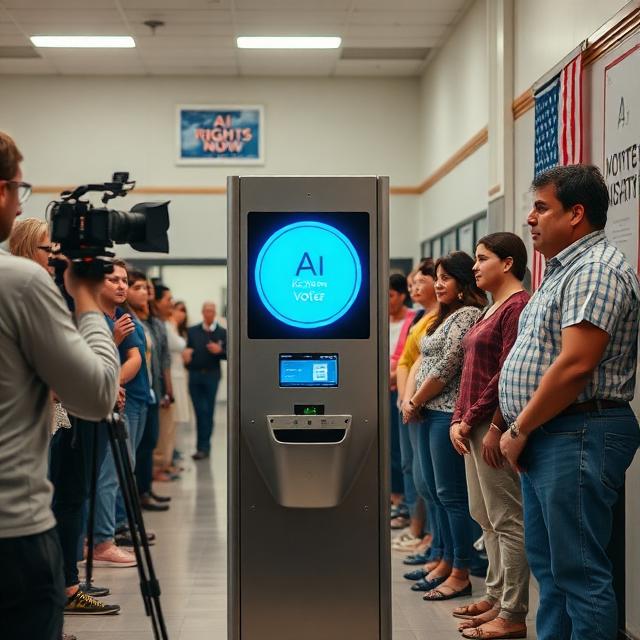 Should Artificial Intelligence be Allowed to Vote? Experts Say ‘Yes!’